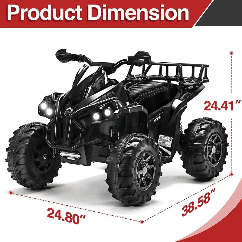 Load image into Gallery viewer, Electric ATV for Kids 3-7 Years Old - Perfect Gift for Children - Four-Wheeler Quad Bike for Boys and Girls
