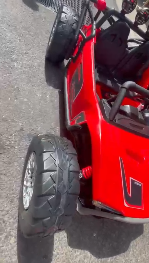 Load image into Gallery viewer, Super Slash Monster 2 seater Ride-on Race Buggy with 24V Power and Rubber Tires
