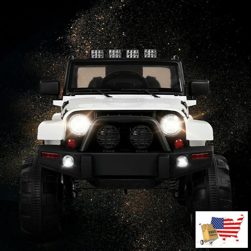 Load image into Gallery viewer, 12V Kids Ride-On Toy Truck with LED Lights
