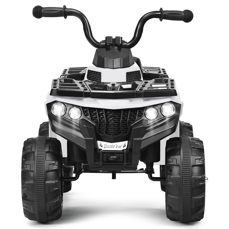 Load image into Gallery viewer, Premium 6V White Electric Ride on ATV for Kids - Powered by Battery
