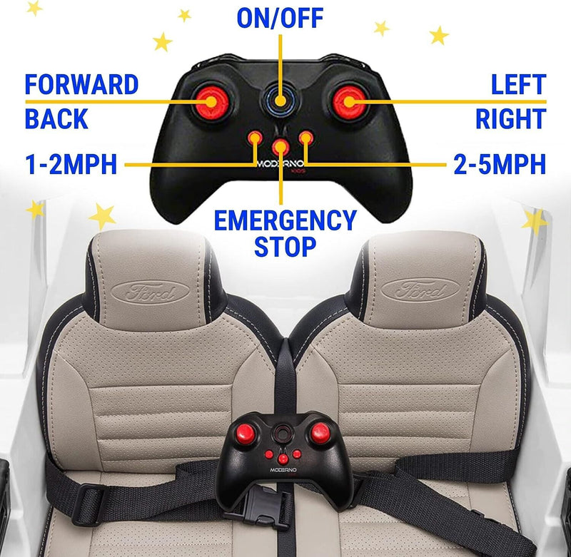 Load image into Gallery viewer, 2023 Ford F450 24v 2 Seater Children&#39;s Electric Ride-On Truck with Interchangeable Battery
