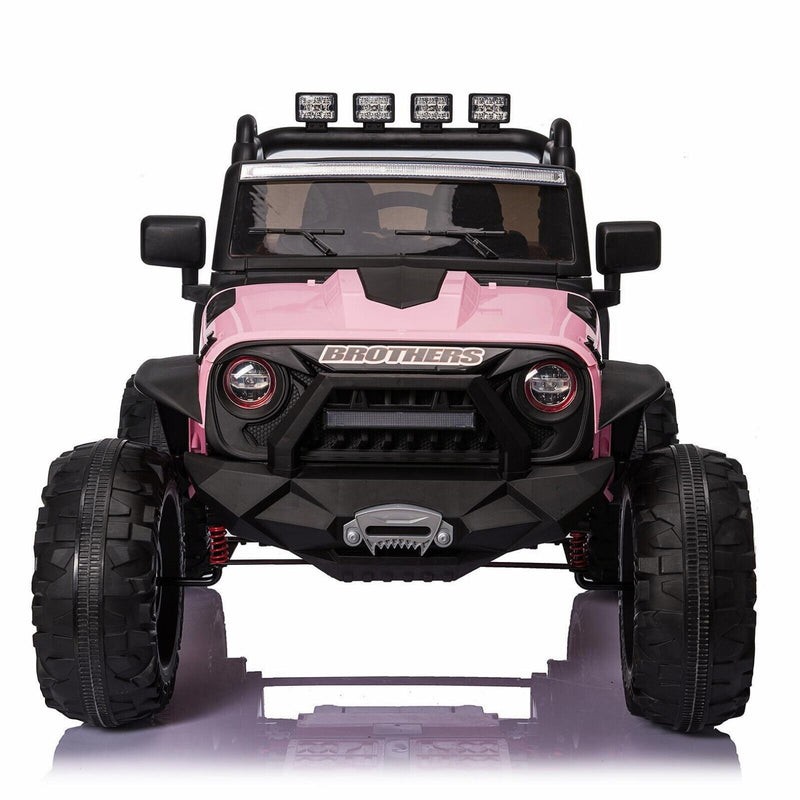 Load image into Gallery viewer, 12V/24V Kids Ride-On Truck Car Jeep with LED Lights &amp; Remote Control - 2 Sizes Available
