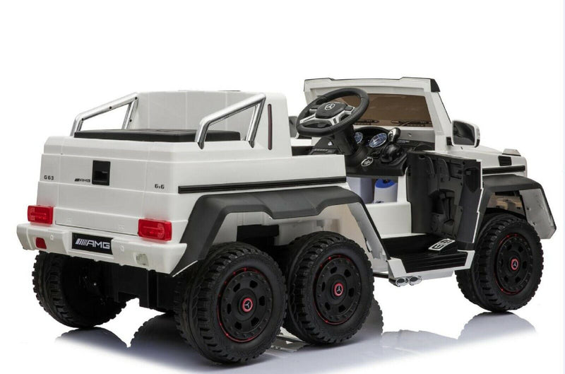 Load image into Gallery viewer, Mercedes G63 GWagon 6x6 AMG 12v Children&#39;s / Guardian Ride-on SUV with Remote Control
