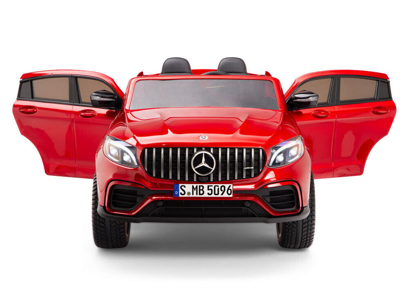 Load image into Gallery viewer, 12V Power Mercedes GLC63S 2 SEAT Children&#39;s Electric Ride-on Car with Wheels
