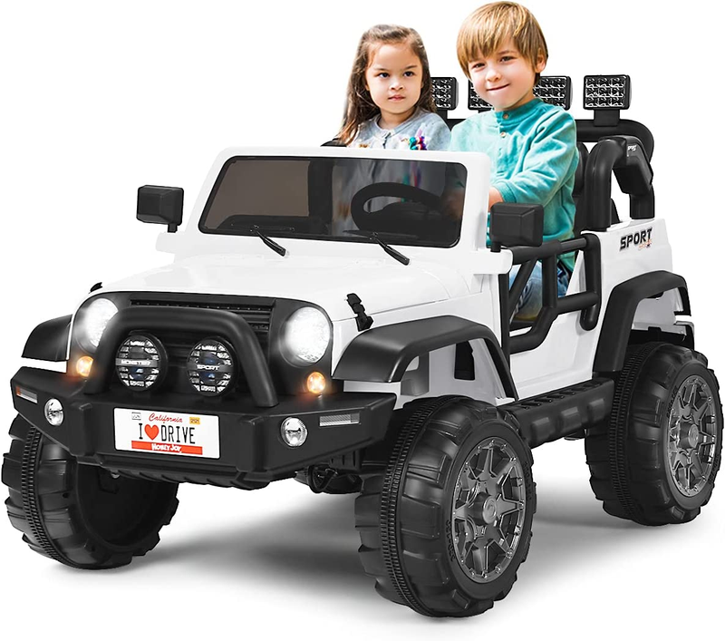 Load image into Gallery viewer, Off-Road Adventure 12V Ride-On Truck with Remote Control and Slow Start Feature
