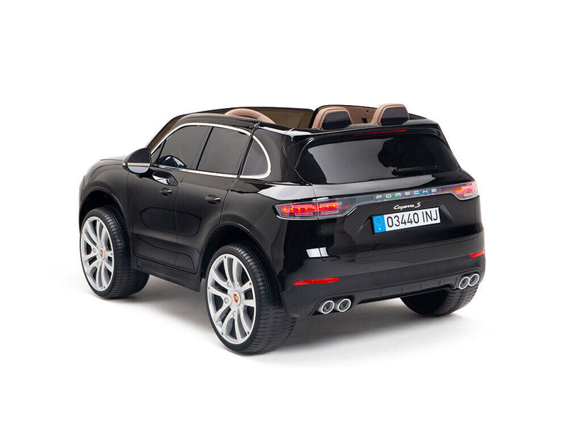 Load image into Gallery viewer, 12V Electric Porsche Cayenne Children&#39;s Ride-on Car with EVA Rubber Tires
