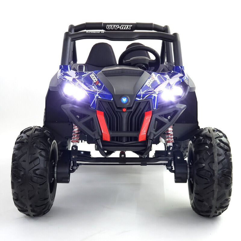 Load image into Gallery viewer, Electric Ride-On Buggy with Remote Control - 2 Seater ATV for Kids, 200W 24V Battery-Powered Car
