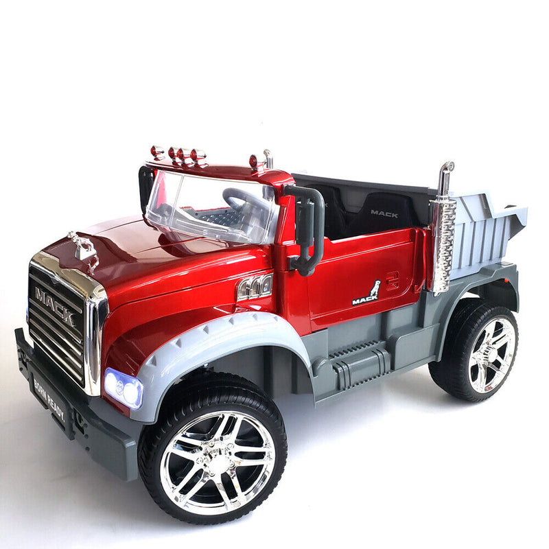 Load image into Gallery viewer, Mack Truck 2 Seater Children&#39;s Electric Car with Remote Control
