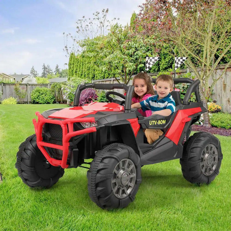 Load image into Gallery viewer, Battery Operated Kids SUV Ride-On Truck with MP3 Player, Bluetooth, LED Lights, and 3 Speed Options
