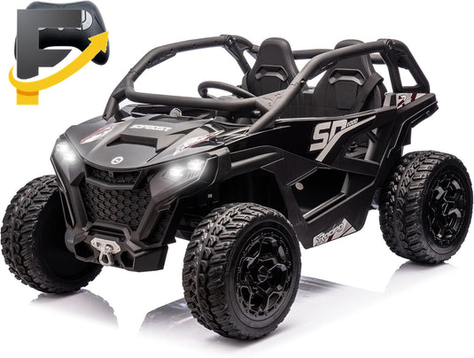 24V 10Ah Kids 2-Seater Ride-On UTV with Remote Control for Boys and Girls