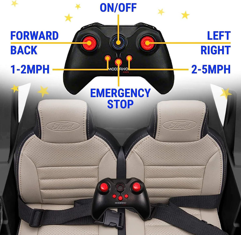 Load image into Gallery viewer, 2023 Ford F450 24v 2 Seater Children&#39;s Electric Ride-On Truck with Interchangeable Battery
