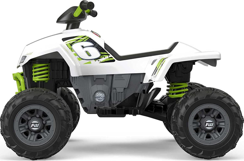 Load image into Gallery viewer, Power Wheels Racing ATV Electric Ride-On Toy with All-Terrain Traction
