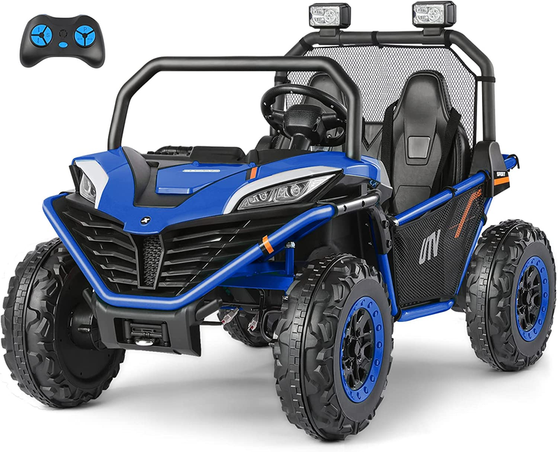 Load image into Gallery viewer, Off-Road UTV Toy for Kids - 2 Seater XL Ride-On Car, 12V Battery Operated Electric Vehicle
