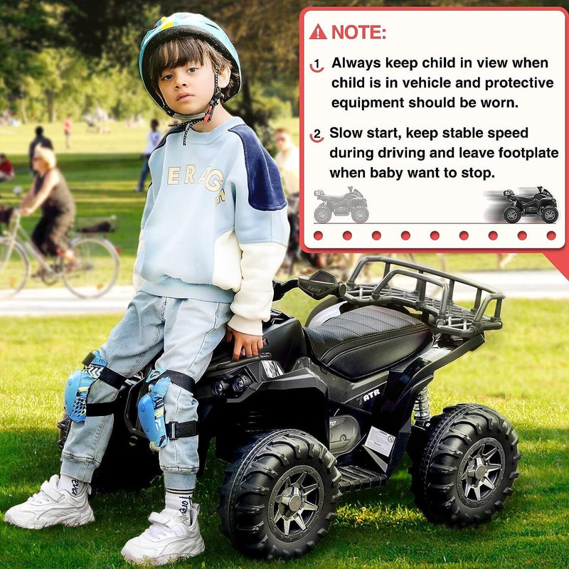 Load image into Gallery viewer, Electric ATV for Kids 3-7 Years Old - Perfect Gift for Children - Four-Wheeler Quad Bike for Boys and Girls
