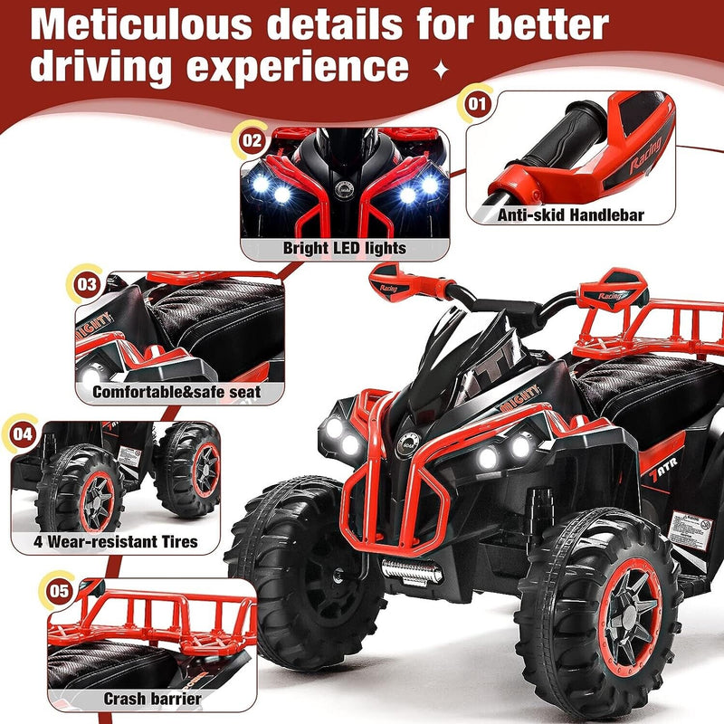Load image into Gallery viewer, Electric Kids ATV Four Wheeler Cutrimoto for Children 3 to 7 Years Old - Perfect Gifts for Boys and Girls
