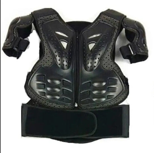 Kids Motocross Body Armor Back Protector Ride-On Horse Toy for Ages 4-15 Years