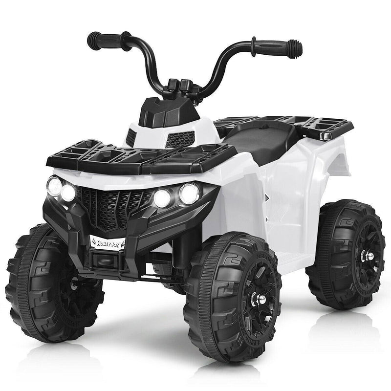 Load image into Gallery viewer, Premium 6V White Electric Ride on ATV for Kids - Powered by Battery
