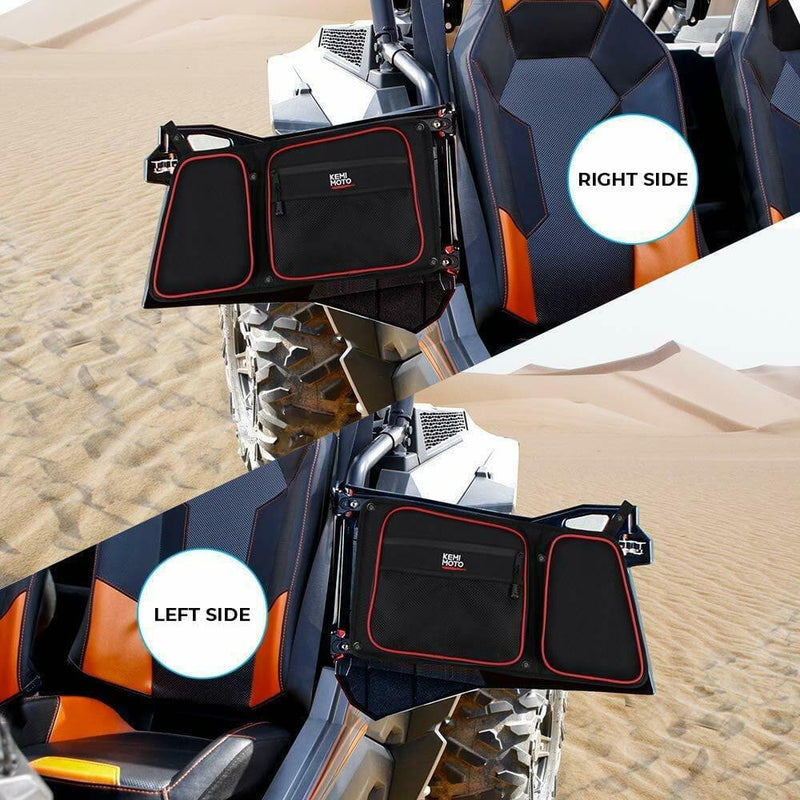 Load image into Gallery viewer, Rear Side Door Bags Knee Pad for Polaris RZR XP 4 1000/4 900/4 Door Turbo
