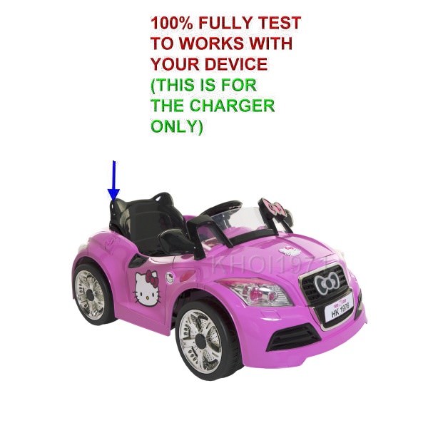 Load image into Gallery viewer, AC Wall Charger Adapter for 6V Ride-On Car Battery Compatible with Karaoke Models
