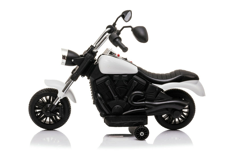 Load image into Gallery viewer, Kids Ride-On Harley Chopper Style Bike with Safety Training Wheels and 6V Battery
