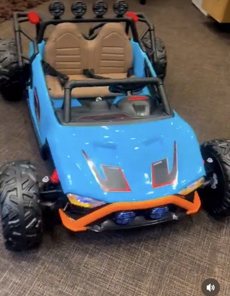 Load image into Gallery viewer, XL 24V Monster Truck Jeep - 2 Seater Ride-on with Rubber Tires and 4x4 Capability
