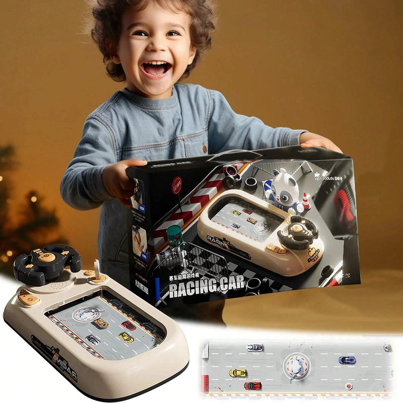 Load image into Gallery viewer, Racing Adventure Musical Steering Wheel Toy Car for Kids Driving Game
