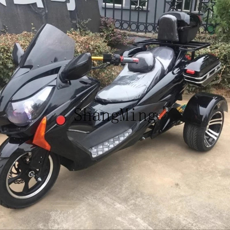 Load image into Gallery viewer, Electric Adult All-Terrain ATV Tricycle with Battery-Powered Pedal Motor
