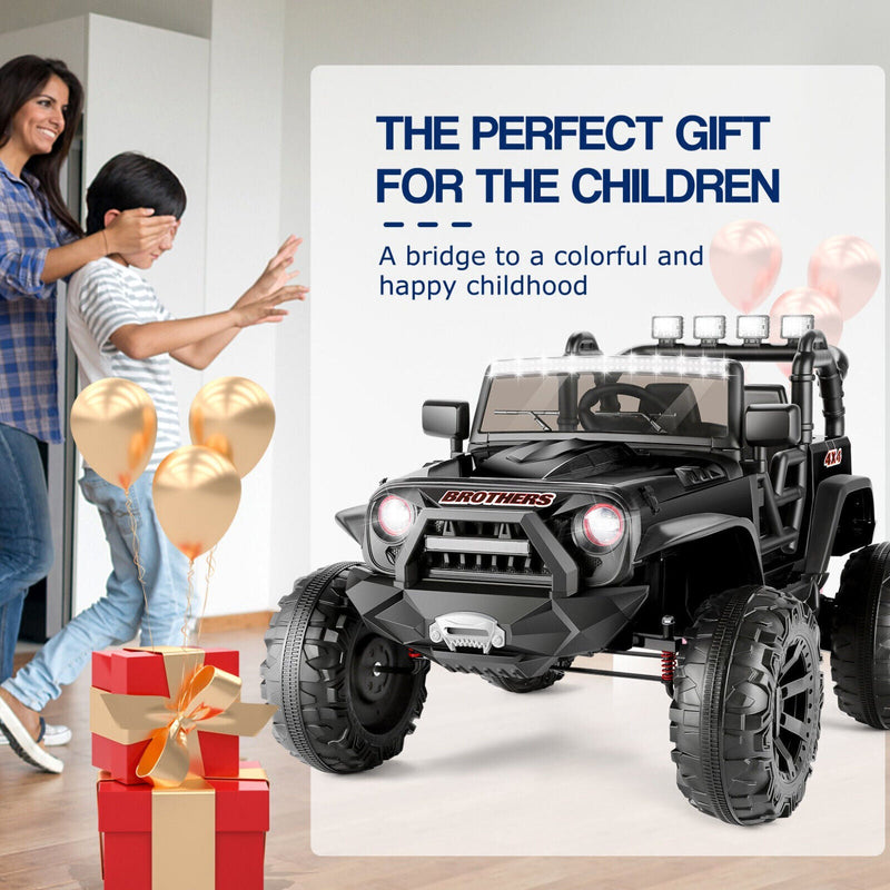 Load image into Gallery viewer, Electric 2 Seater Kids Ride On Truck with Remote Control and Powerful 200W Motors - 3 Speed Options and Long-Lasting Battery
