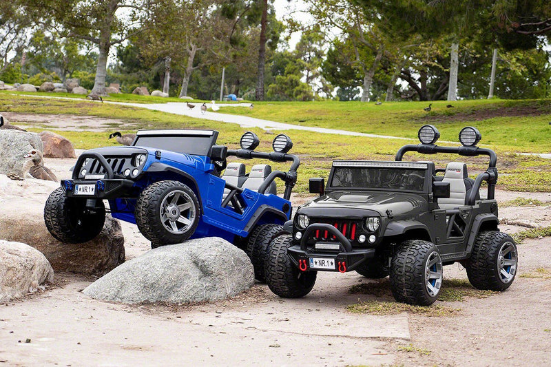Load image into Gallery viewer, 12V Battery Operated Children&#39;s Ride-On Truck Jeep with Dual Powerful Motors and Remote Control
