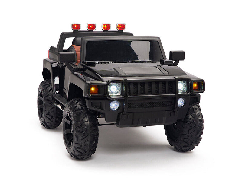Load image into Gallery viewer, 12V Children&#39;s White HumStyle Truck Ride On with Remote Control
