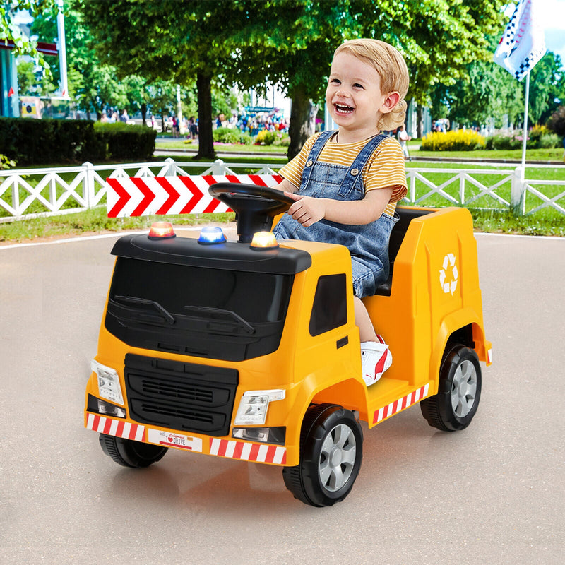 Load image into Gallery viewer, Interactive 12V Electric Recycling Garbage Truck Toy with Remote Control and Accessories

