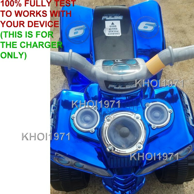 Load image into Gallery viewer, 6V Wall Charger AC Adapter for Blue Street Pulse Quad Ride-On Vehicle
