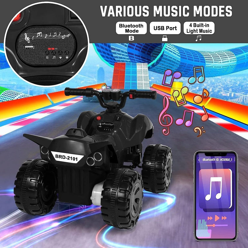 Load image into Gallery viewer, 25W Electric ATV for Toddlers with Wireless Music and 6V Battery Power
