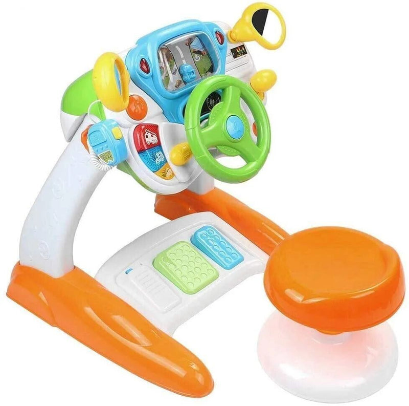 Load image into Gallery viewer, Interactive Toy Steering Wheel for Toddlers - Perfect for Imaginative Play and Motor Skills Development
