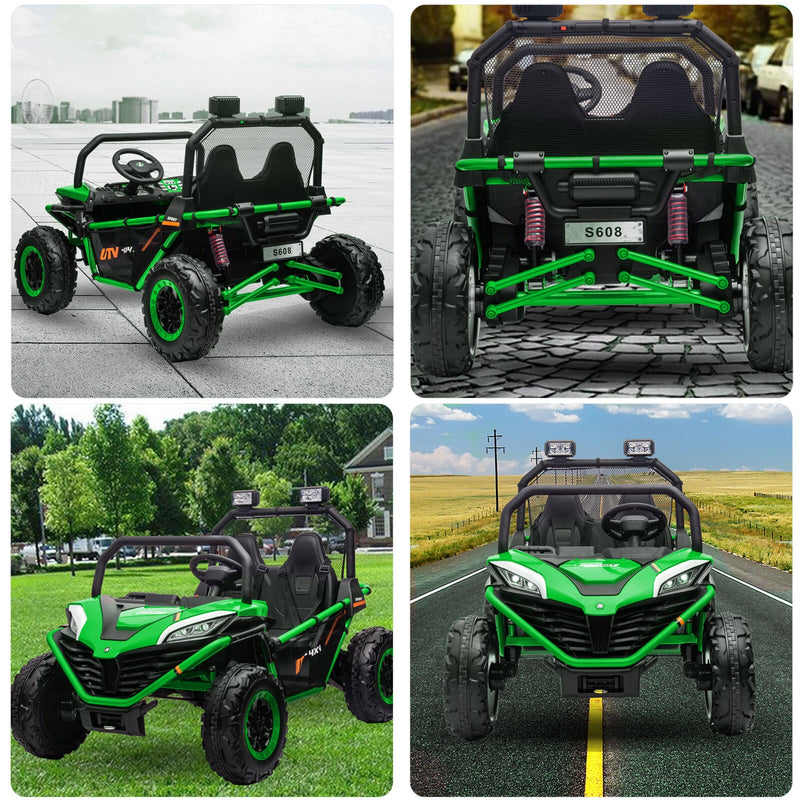 Load image into Gallery viewer, 24V Kids 2-Seater Electric Ride-On UTV Truck with 4WD and 320W Motor, Remote Control

