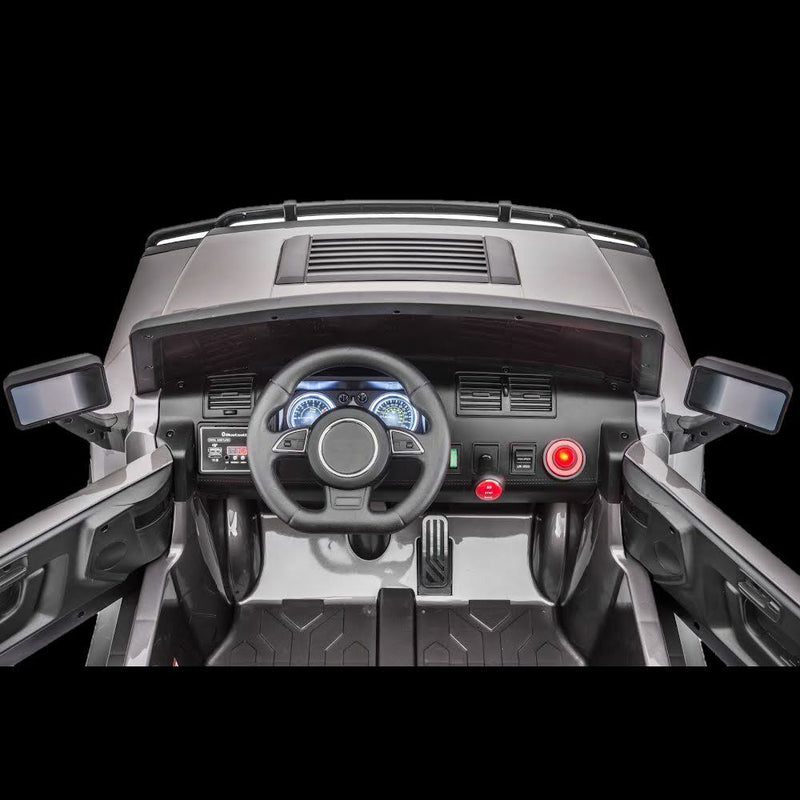 Load image into Gallery viewer, Electric Kids Ride On Car Truck with 4-Wheel Drive, Dual Seats, Pneumatic Tires, and Remote Control
