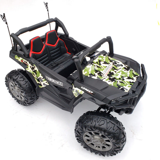 Electric Ride-On Car for Kids - 2 Seater UTV Style - 400W 24V Motor - Remote Control