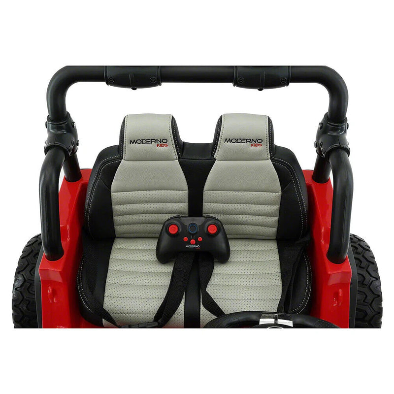 Load image into Gallery viewer, 12V CHILDREN&#39;S RIDE-ON JEEP TRUCK CAR, DUAL POWERFUL MOTORS, TWO SEAT CAPACITY, HIGH-GRIP TYRES, LED LIGHTS &amp; REMOTE CONTROL
