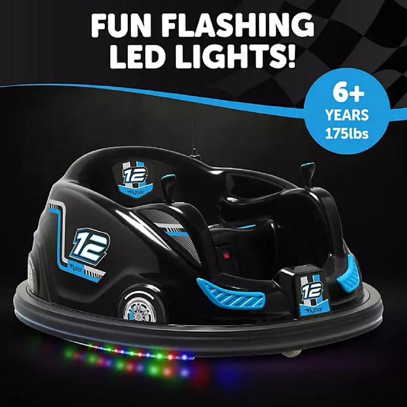 Load image into Gallery viewer, Flybar 12-Volt Battery Operated Electric Bumper Car (Various Shades)
