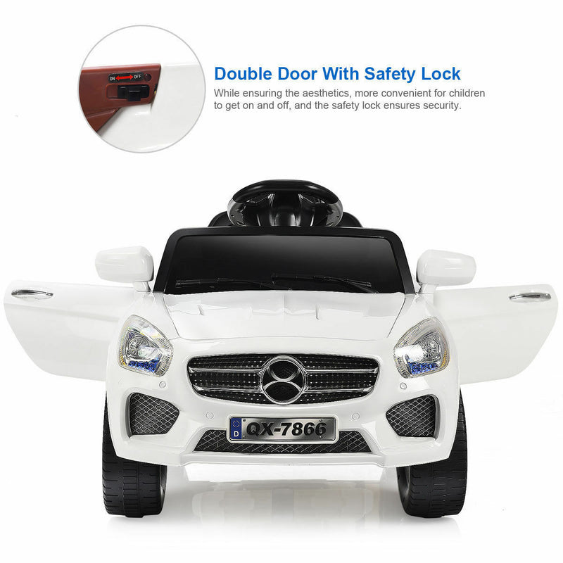 Load image into Gallery viewer, 6V Kids Ride On Car with RC Remote Control, Battery Powered and LED Lights - Perfect Gift for Outdoor Fun
