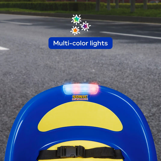 Rev up the Fun with Sonic's Electric Bumper Car: 2 Speeds and 360-Degree Turns for Kids!