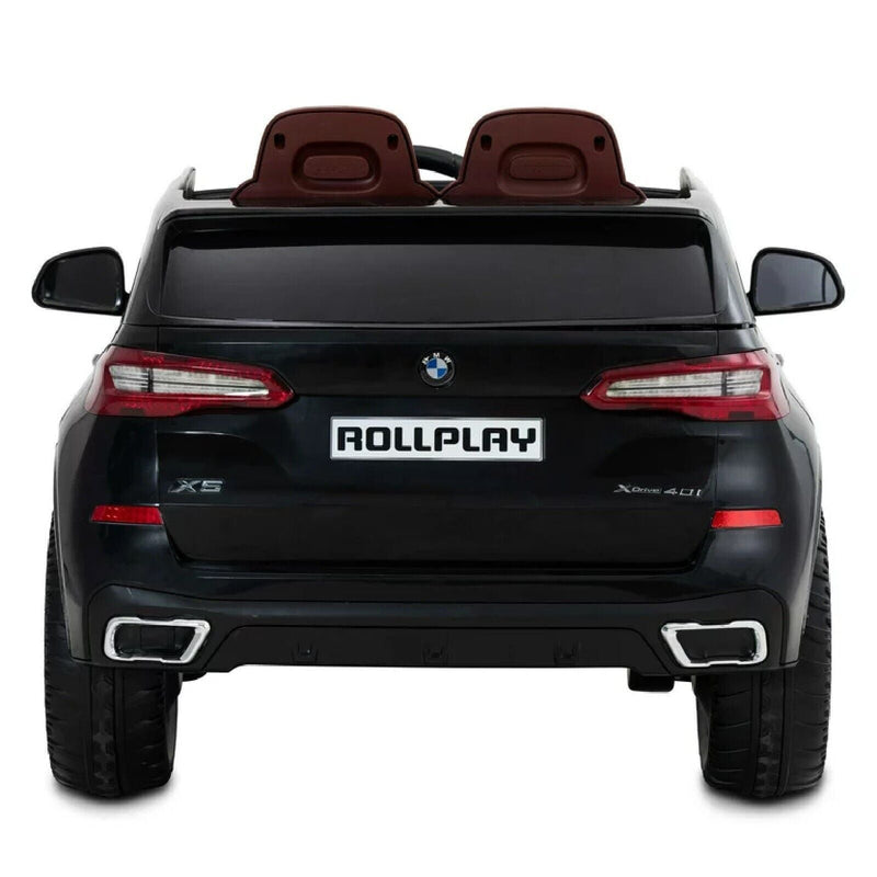 Load image into Gallery viewer, BMW X5M 6-Volt Battery-Powered Ride-On Car in Sleek Black Finish
