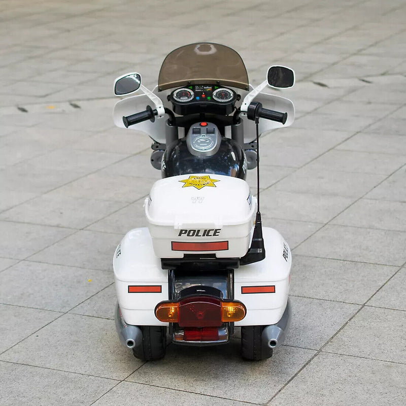 Load image into Gallery viewer, Kids Electric Police Motorbike Ride-On Toy for Boys and Girls - 12v Motorized Motorcycle Car

