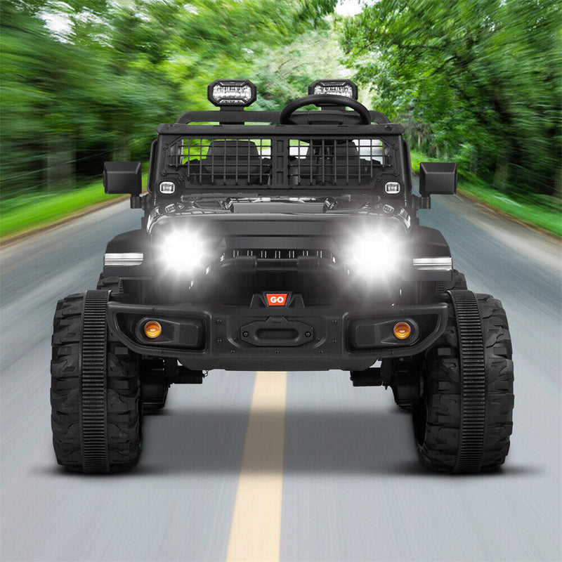 Load image into Gallery viewer, Kimbosmart Ebony 24V Children&#39;s Ride-On Car Double Seater Electric Toy Truck with Remote Control
