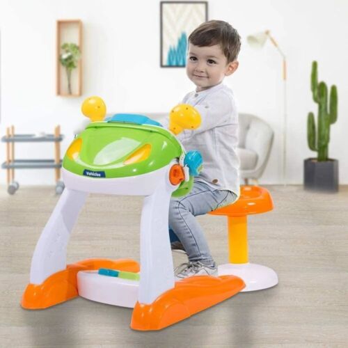 Interactive Toy Steering Wheel for Toddlers - Perfect for Imaginative Play and Motor Skills Development