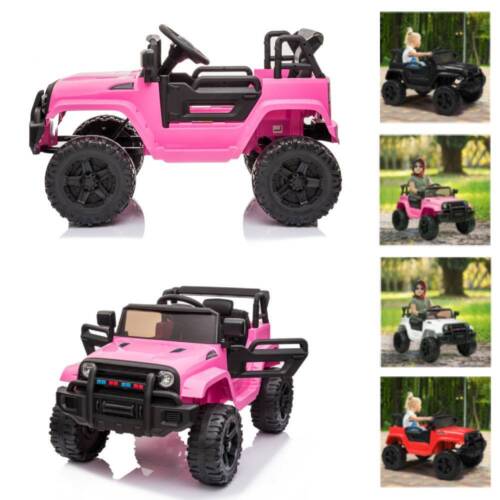 Load image into Gallery viewer, Interactive Ride-On Car Truck for Kids with Music, Lights, 3 Speeds, and Remote Control Safety Guide
