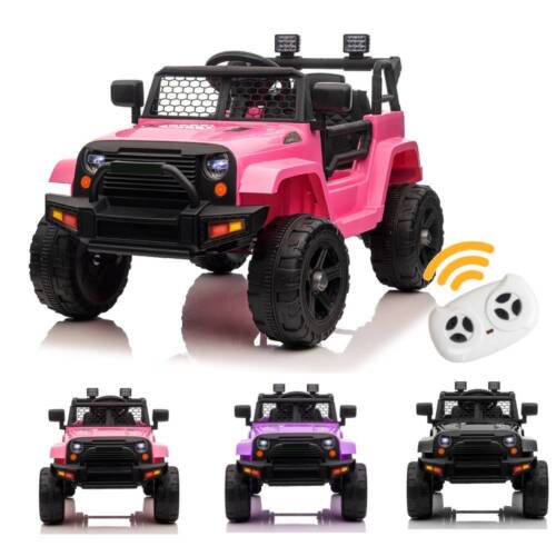 Premium 12V Electric Kids Ride On Car Truck with 2.4G Remote - Up to 8-12 Hours of Playtime