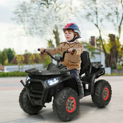 Load image into Gallery viewer, 12 Volt Children&#39;s Electric Four-Wheeler ATV Quad with MP3 Player and LED Illumination
