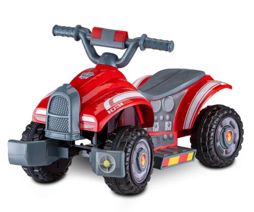 Paw Patrol Marshall Toddler Quad Electric Ride On Toy by Kid Trax - Officially Licensed Nickelodeon Product