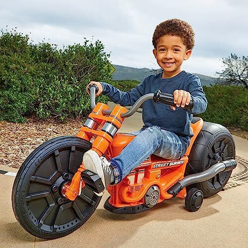Load image into Gallery viewer, Rev Up Your Ride: Motorcycle-Inspired Street Burner with Adjustable Seat and Durable Design
